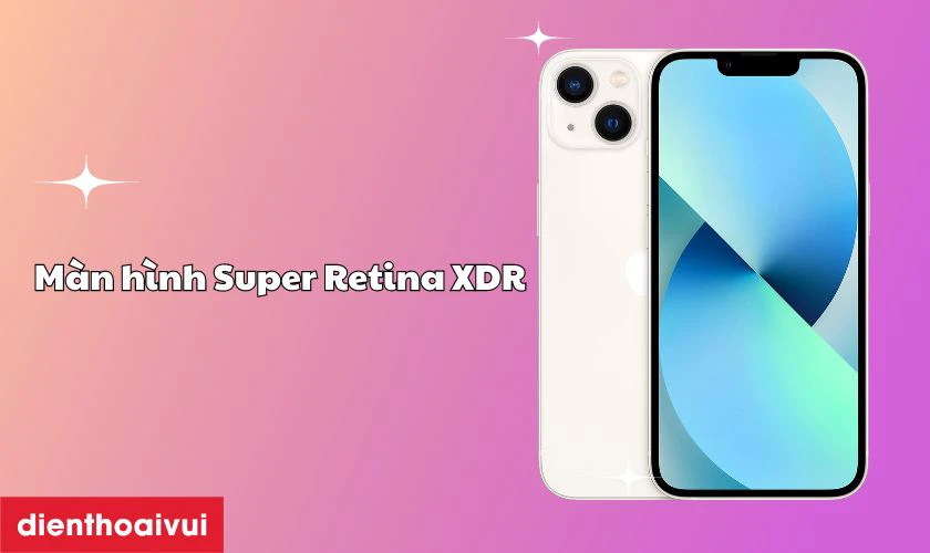 M&agrave;n h&igrave;nh Super Retina XDR hiển thị sống động&nbsp;