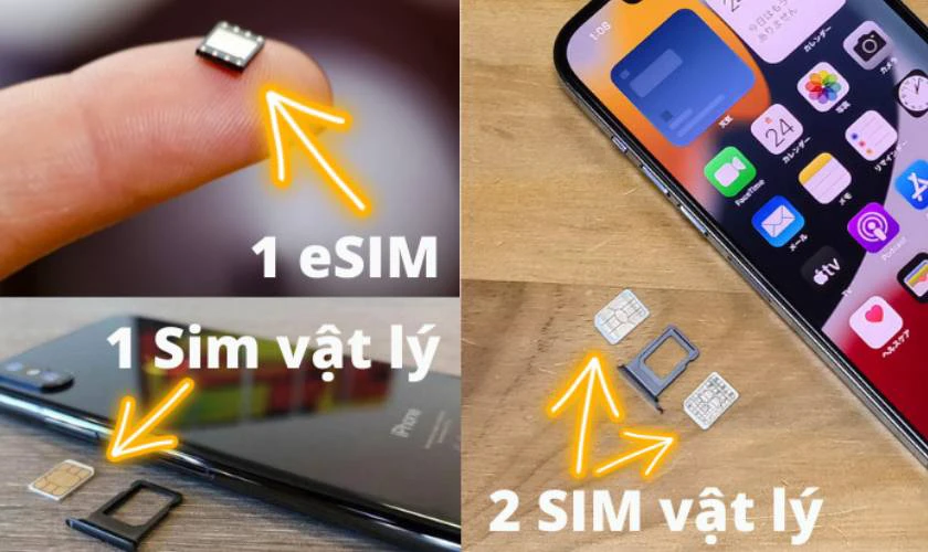 iPhone 13 c&oacute; hỗ trợ eSIM kh&ocirc;ng?