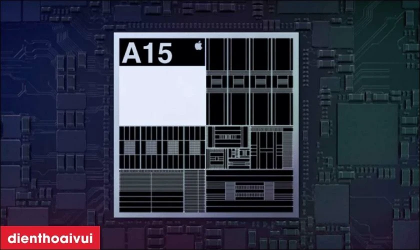 Chip Apple A15 Bionic mạnh mẽ&nbsp;