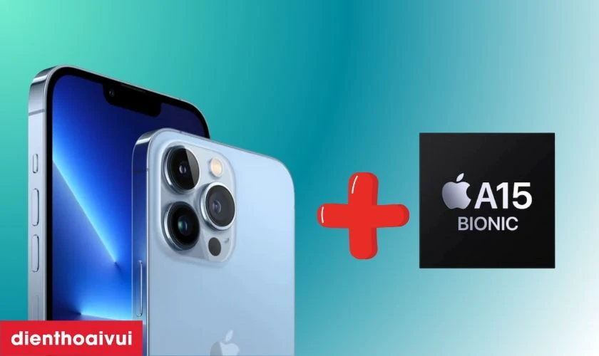 iPhone 13 Pro 256GB - Cũ xước cấn trang bị bộ vi xử lý Apple A15 Bionic
