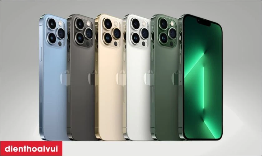 Điện thoại iPhone 13 Pro 512GB cũ đẹp c&oacute; mấy m&agrave;u? 