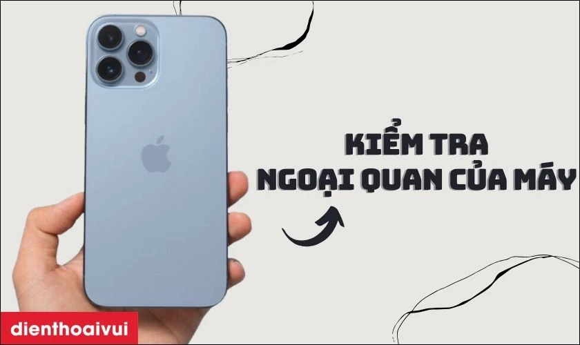  ngoại quan của iPhone 13 Pro 512GB cũ đẹp tại Điện Thoại Vui 