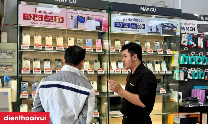 Quyền khi mua iPhone 13 Pro Max 128GB 2 sim cũ đẹp tại Điện Thoại Vui