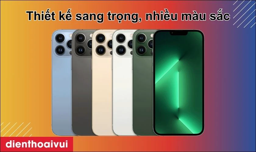 Thiết kế sang trọng, nhiều m&agrave;u sắc để chọn lựa