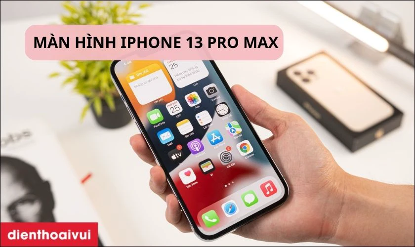M&agrave;n h&igrave;nh với kh&ocirc;ng gian hiển thị sống động