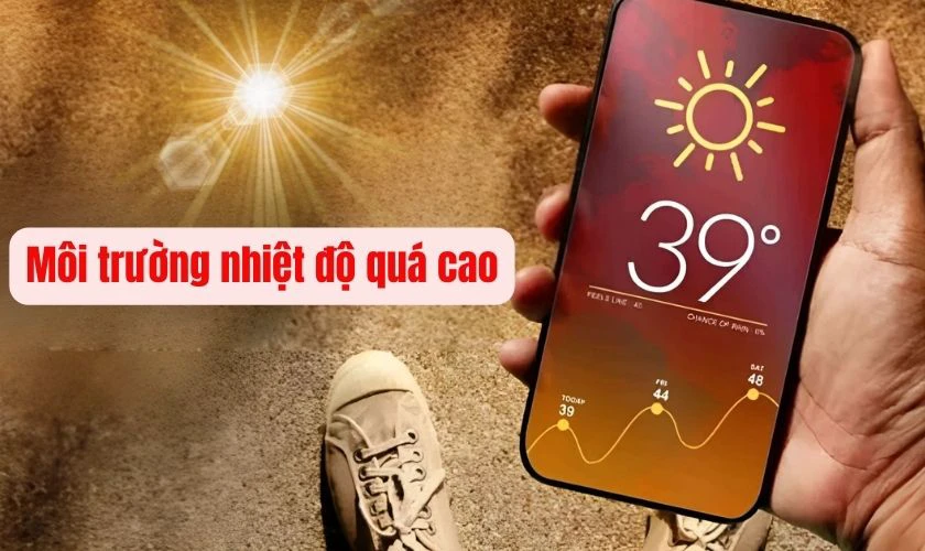 iPhone 13 Pro Max trong môi trường nhiệt độ không ổn định