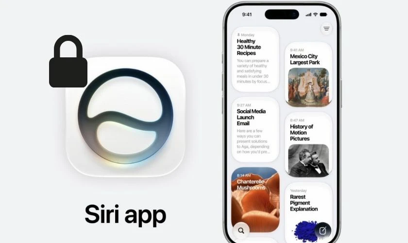 Không hỗ trợ Apple Intelligence và Siri AI nâng cao