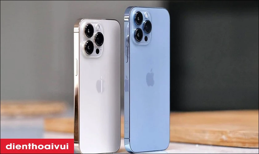 Các phiên bản màu sắc của iPhone 13 Pro và iPhone 13 Pro Max