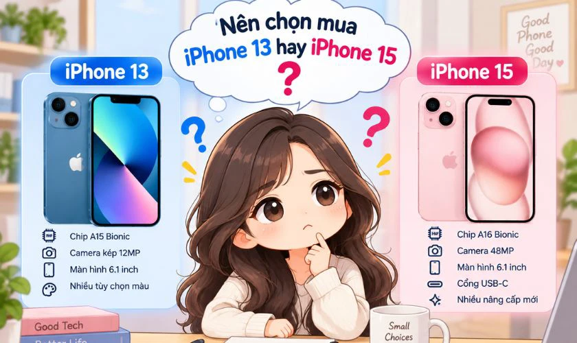 Nên chọn mua iPhone 13 hay iPhone 15