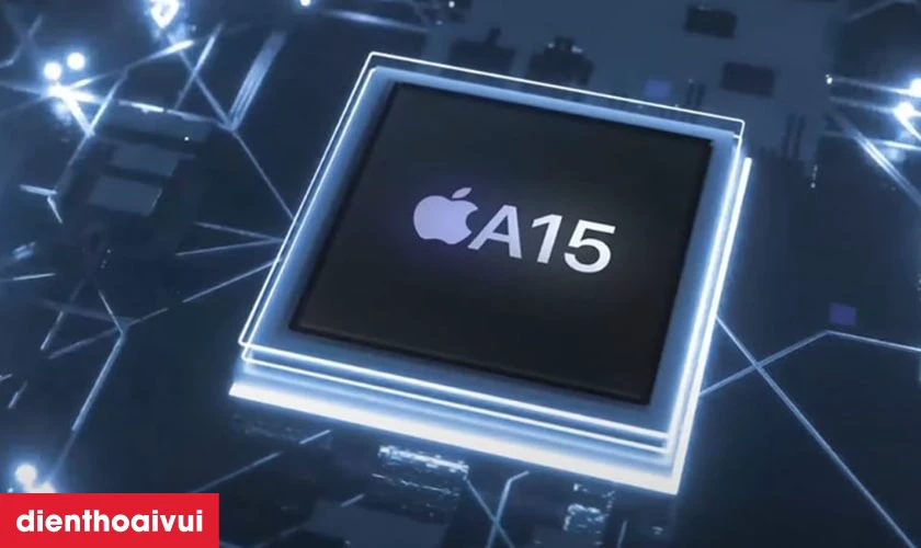 Hiệu năng mạnh mẽ với chip A15 Bionic&nbsp;&nbsp;
