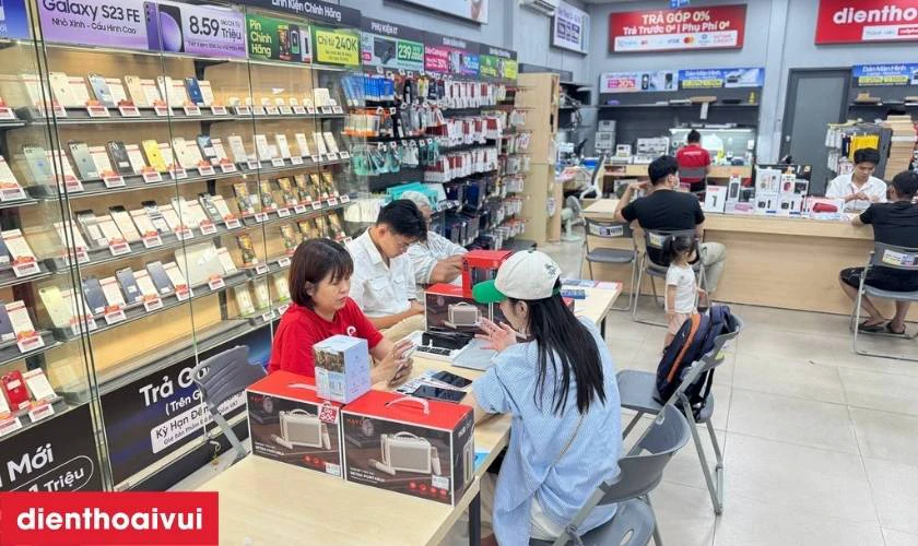 Quyền lợi khi mua iPhone 14 256GB cũ xước cấn tại Điện Thoại Vui