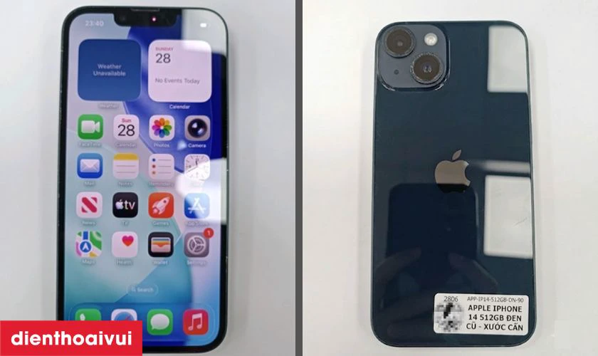 iPhone 14 512GB cũ xước cấn