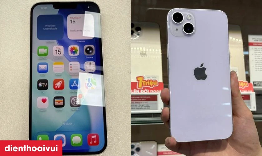 iPhone 14 Plus 128GB VN/A h&agrave;ng trưng b&agrave;y