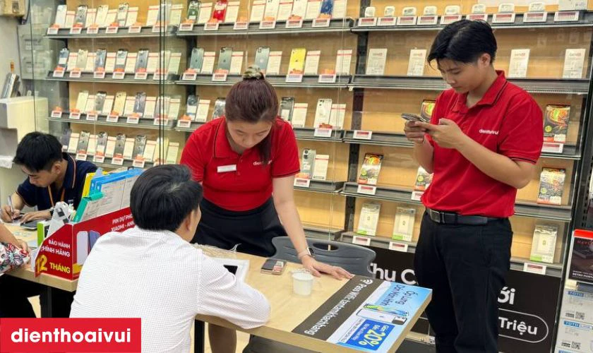 Quyền lợi khi mua iPhone 14 Plus 256GB cũ xước cấn tại Điện Thoại Vui