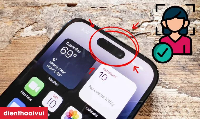 Face ID bảo mật ch&iacute;nh x&aacute;c