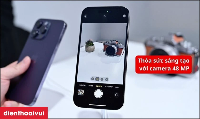 Hệ thống camera Pro 48MP ti&ecirc;n tiến