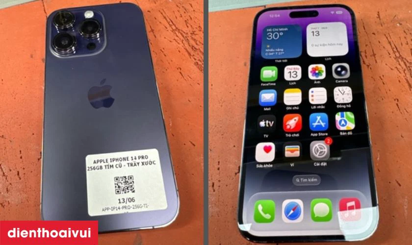 iPhone 14 Pro 256GB cũ trầy xước