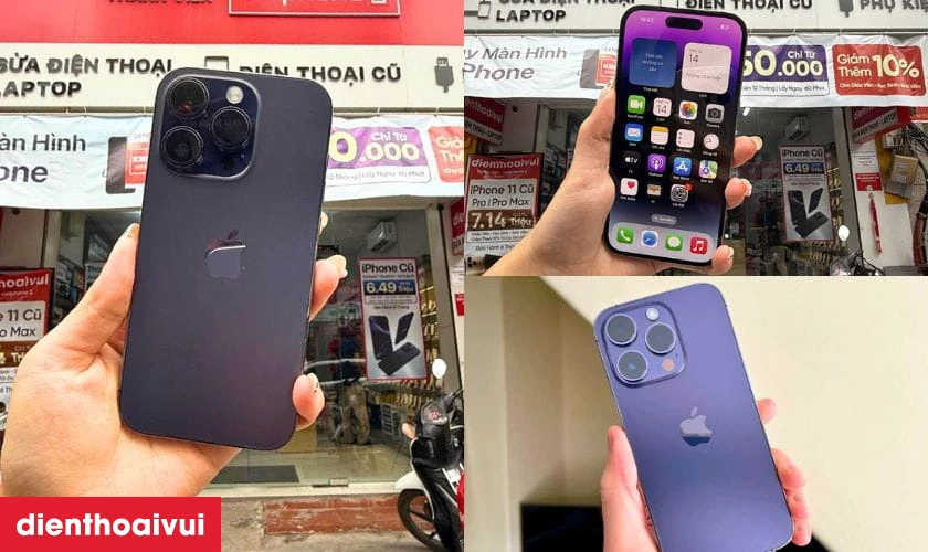 iPhone 14 Pro 512GB cũ xước cấn