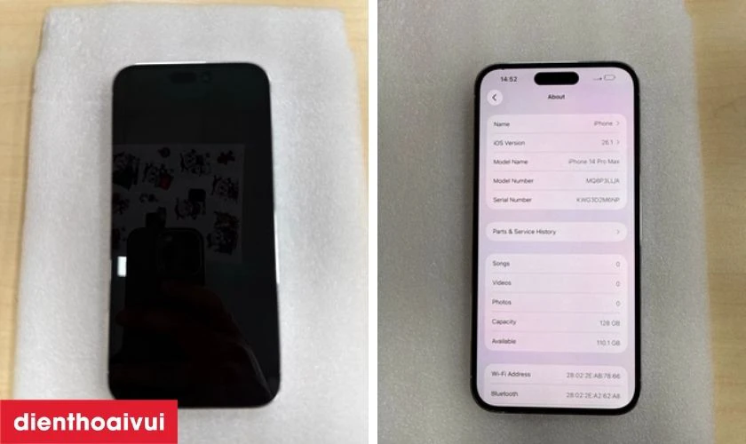 iPhone 14 Pro Max 128GB cũ trầy xước