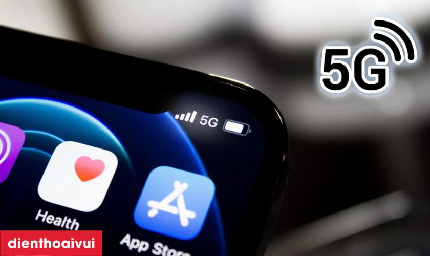 Hỗ trợ 5G v&agrave; kết nối mạnh mẽ