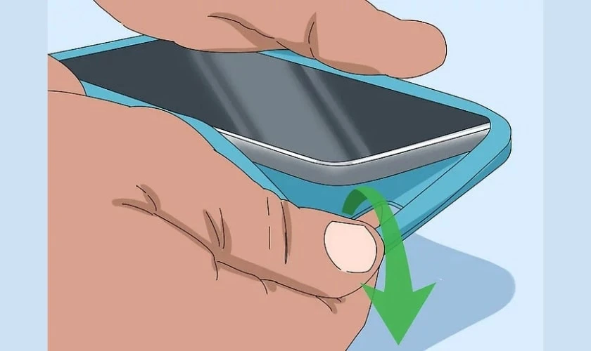 Th&aacute;o ốp lưng để giảm n&oacute;ng m&aacute;y iPhone 14