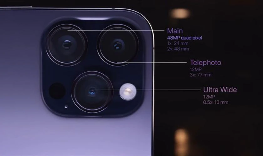 Độ ph&acirc;n giải Camera l&ecirc;n đến 48MP