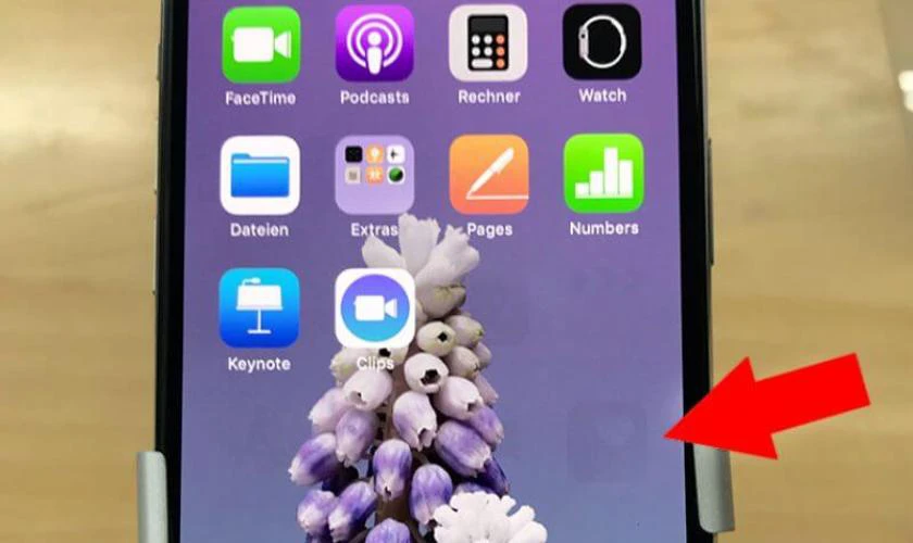 Lỗi bóng mờ trên màn hình iPhone 15