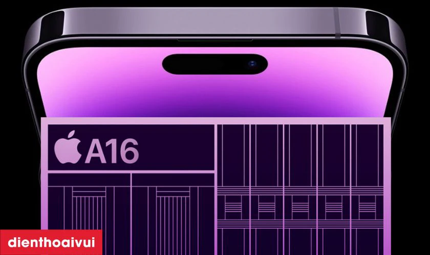 Hiệu năng A16 Bionic mạnh mẽ