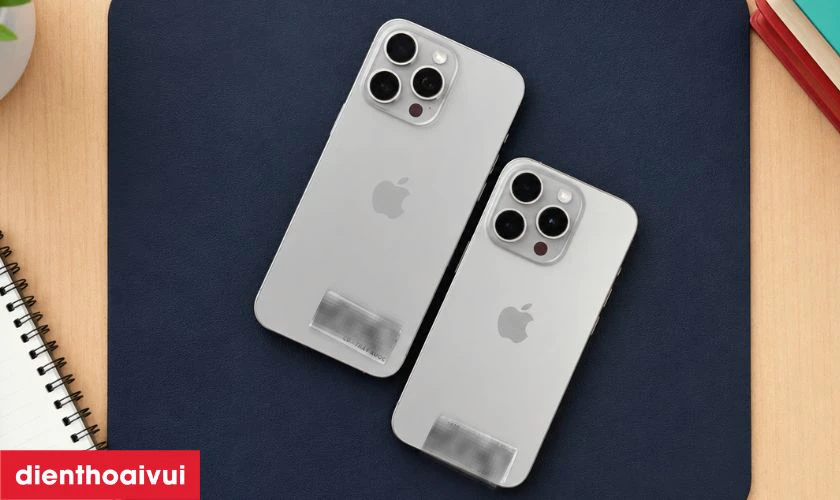 iPhone 15 Pro 128GB 2 SIM cũ trầy xước c&oacute; ngoại h&igrave;nh v&agrave; chất lượng ra sao?