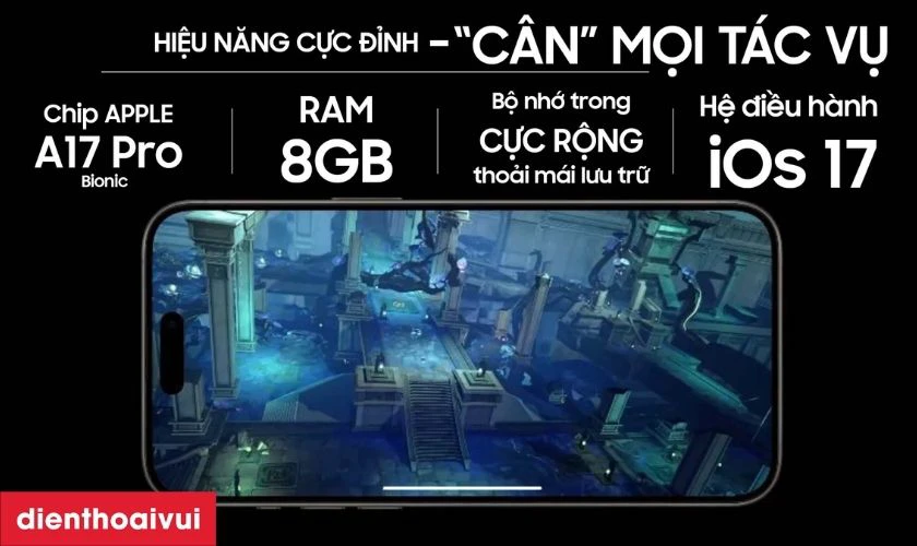 Hiệu năng và bộ nhớ 512GB