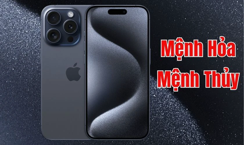 iPhone 15 Pro Max m&agrave;u Titan Xanh hợp mệnh n&agrave;o?