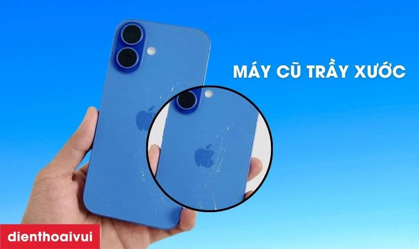 iPhone 16 256GB 2 SIM cũ trầy xước c&oacute; ngoại h&igrave;nh v&agrave; chất lượng ra sao?