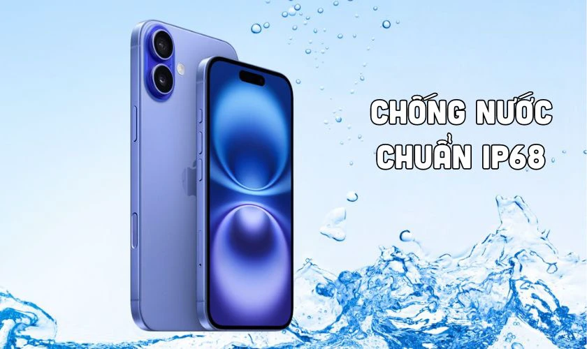 iPhone 16 c&oacute; chống nước kh&ocirc;ng?