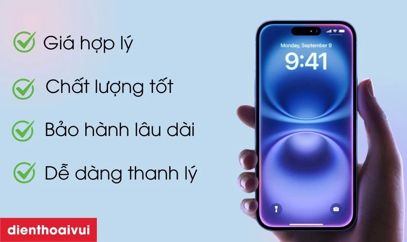 Ưu điểm khi mua iPhone 16 Plus Cũ?