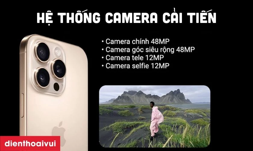 Hệ thống camera cải tiến chuy&ecirc;n nghiệp