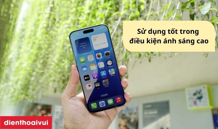 iPhone 16 Pro 512GB đ&atilde; k&iacute;ch hoạt được trang bị m&agrave;n h&igrave;nh Super Retina XDR