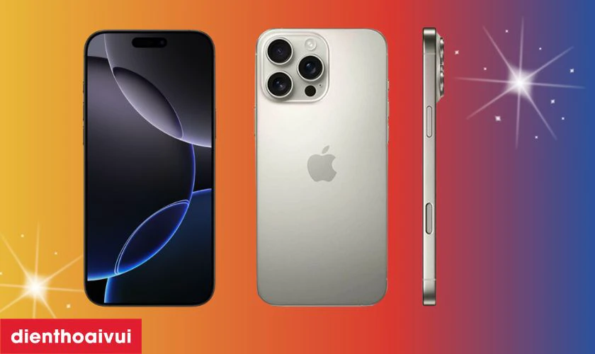 iPhone 16 Pro Max 256GB 2 SIM - Cũ đẹp có thiết kế tinh tế, sang trọng