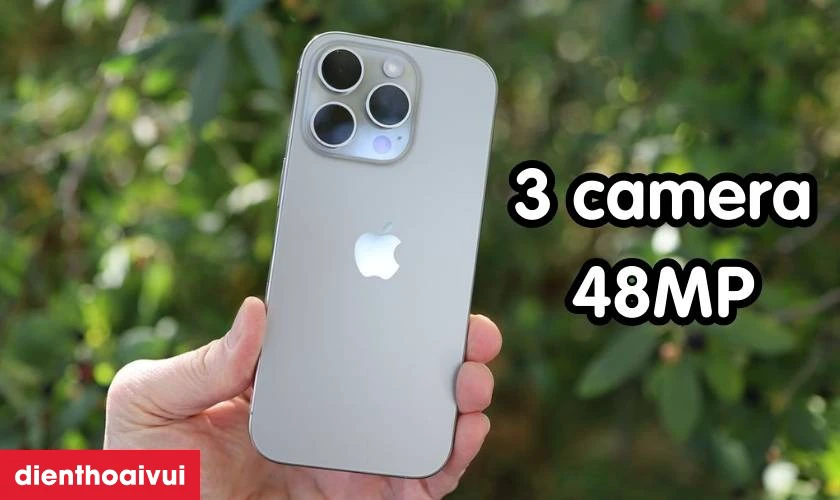 Hệ thống 3 camera 48MP chuy&ecirc;n nghiệp