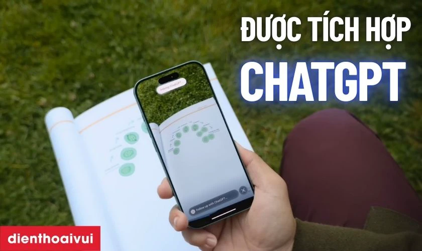 Apple Intelligence (AI) được t&iacute;ch hợp tr&ecirc;n 16 Pro Max