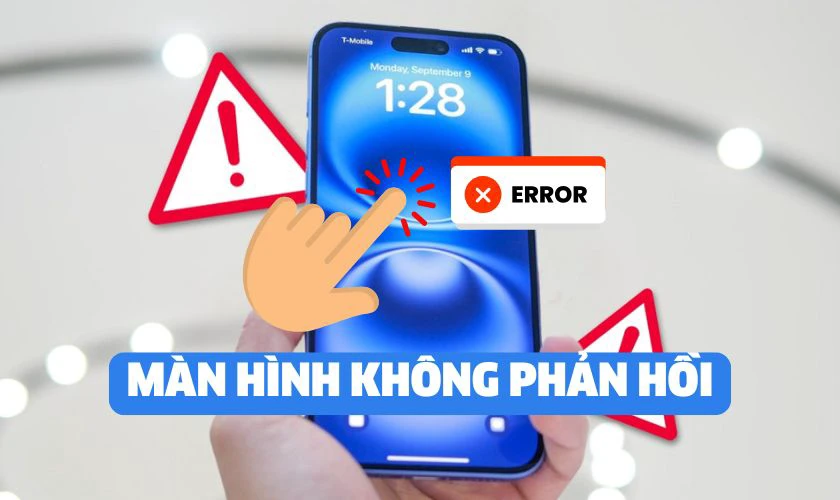 iPhone 16 Pro Max bị đơ cảm ứng có dấu hiệu gì?