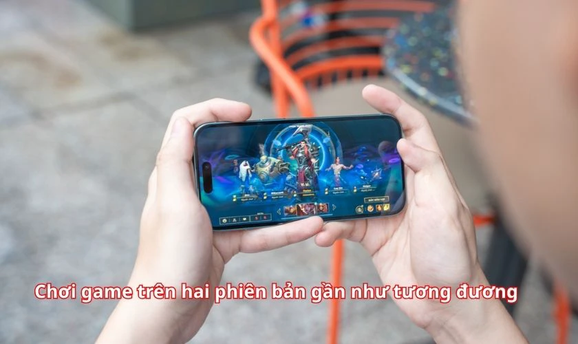 Hiệu năng không có sự khác biệt
