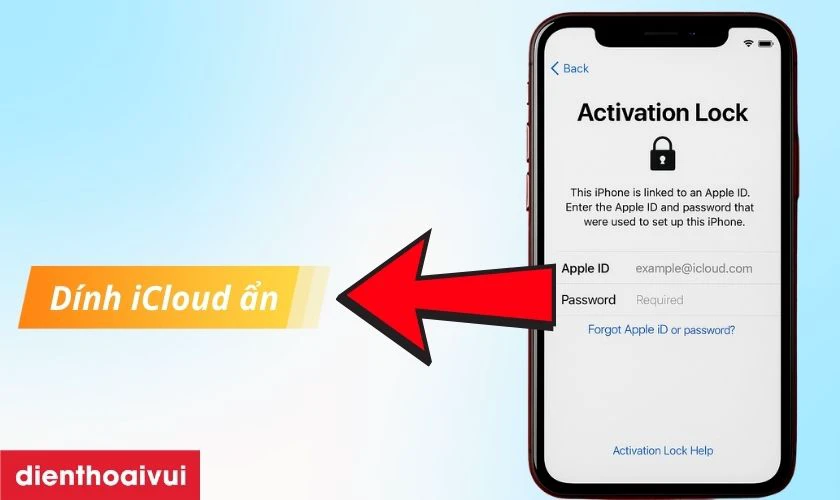  iCloud c&oacute; bị ẩn/kh&oacute;a