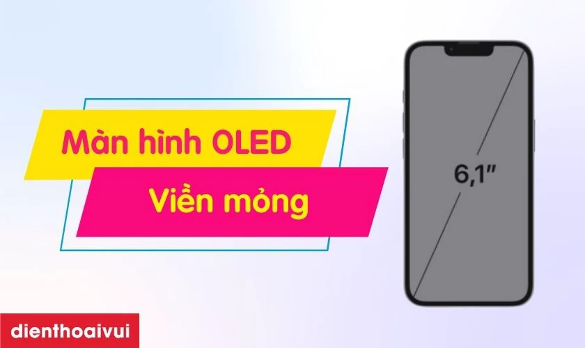 iPhone 16E 128GB cũ đẹp c&oacute; m&agrave;n h&igrave;nh OLED chất lượng