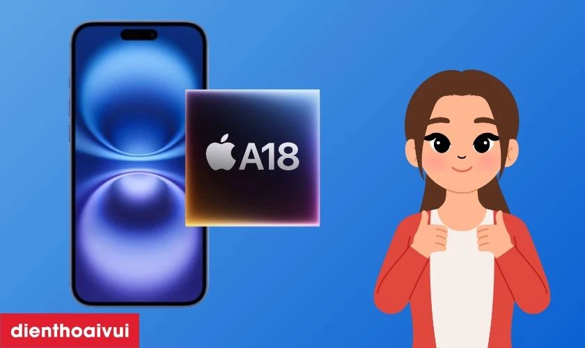 iPhone 16E 128GB VN/A - Đ&atilde; k&iacute;ch hoạt sở hữu chip A18 mạnh mẽ