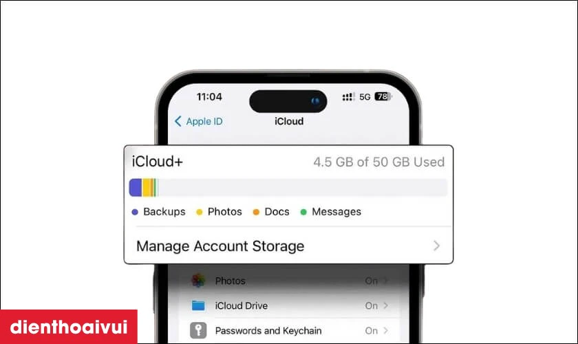 Check iCloud có bị ẩn/khóa