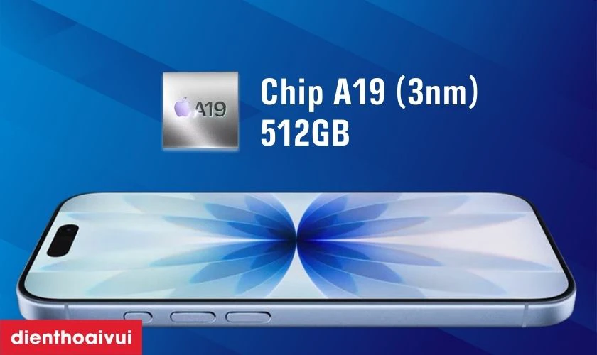 Hiệu năng của iPhone 17 512GB VN/A bứt ph&aacute; nhờ chip A19