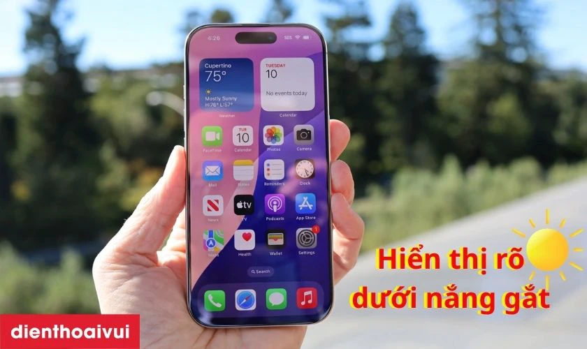 M&agrave;n h&igrave;nh Super Retina XDR ProMotion 120Hz