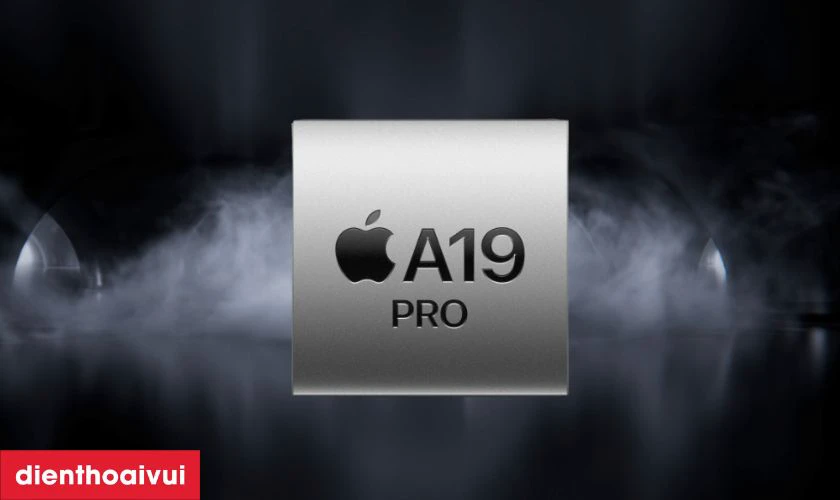 Trang bị chip A19 Pro mạnh mẽ, đa nhiệm mượt mà