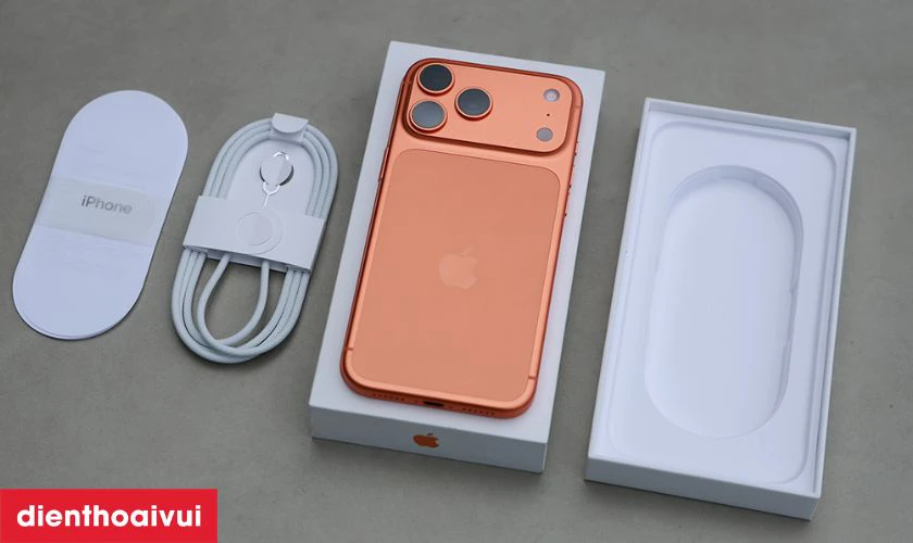 iPhone 17 Pro Max 1TB - Đ&atilde; k&iacute;ch hoạt pin thời gian sử dụng d&agrave;i, sạc nhanh 40W