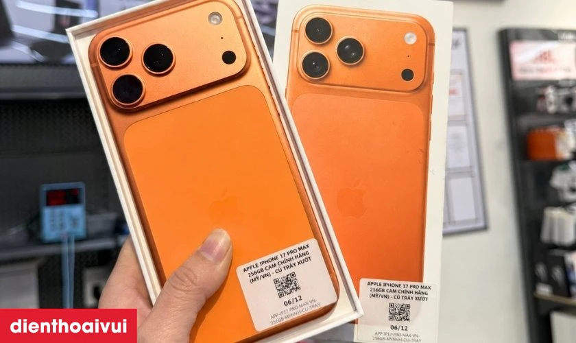 iPhone 17 Pro Max 256GB cũ trầy xước có ngoại hình và chất lượng ra sao?
